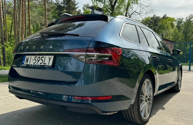 Skoda Superb cena 141000 przebieg: 48000, rok produkcji 2022 z Warszawa małe 37